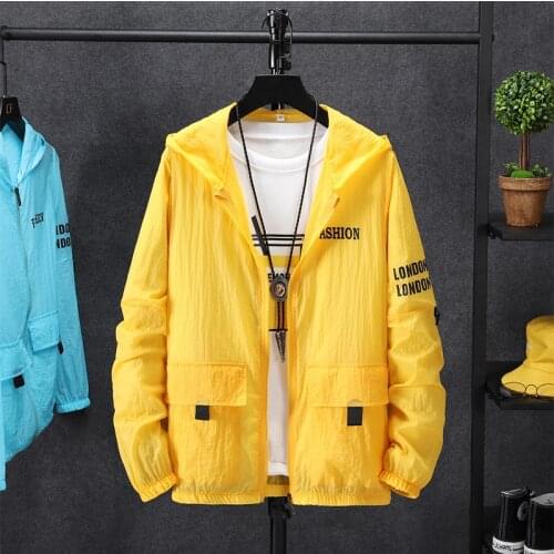 Jacket Letter Print Pockets Women Hooded Zipper Long Sleeve Sunscreen Ladies Casual Coats Plus Size Jackets for Female 2021