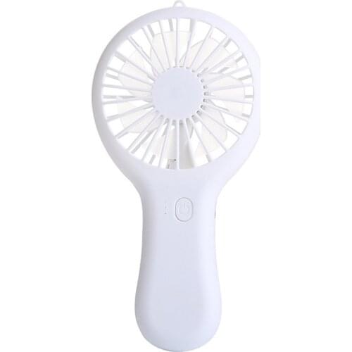 Mini Fan Handheld USB Rechargeable Ultra-Quiet Portable Student Office Fan Cool Air Hand Held Outdoor Travel Cooling Fans