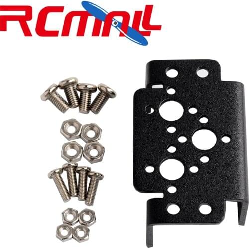 Aluminum Multifunction Servo Bracket Steering Head with Screws for MG995 MG996R S3003 Servo Motor Robot Manipulator Arm