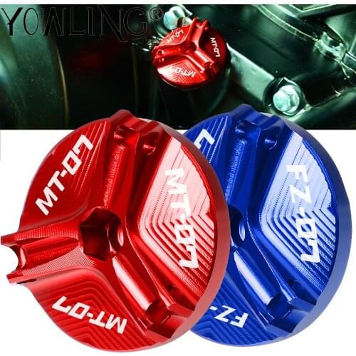 MT-07 MT07 FZ07 FZ-07 2014 2015 2016 2017 2018 2019 Engine Oil Drain Plug Sump Nut Cup Plug Cover Cap Screw For YAMAHA MT FZ 07