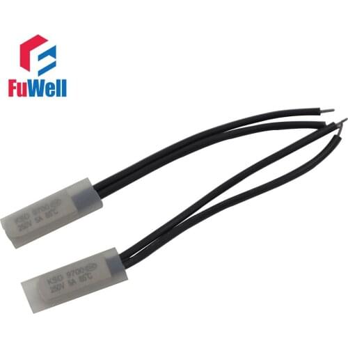 Normally Opened(NO) KSD9700 Temperature Controlled Switch Thermostat 90-150 Degrees Celsius Metal Shell