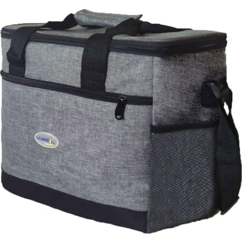 2021 New Style 16L Large Capacity Thickened Cooler Bag Reusable Ice Bag Insulated Thermal Waterproof Picnic Cooler Bag