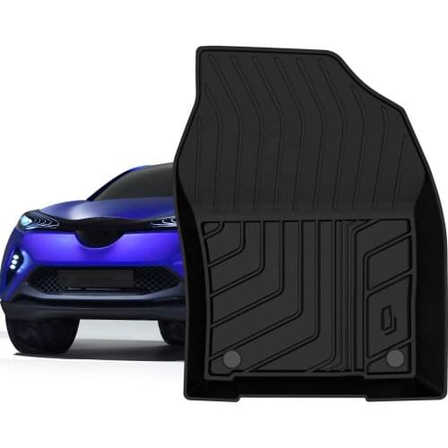 All Weather Durable 3D 5D Car Foot Mats High Quality Rubber TPE Car Carpets for TOYOTA CHR 2018