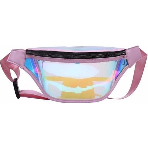 Women Luxury Chest Bags Bright Color Fanny Pack Leather Brand Crossbody Pouch Designer Hip Leg Bag Female Belt Waist Pack