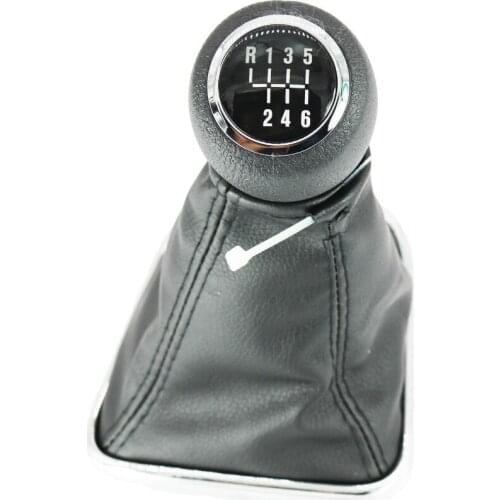 M/T Car 6 Speed Manual Gear Shift Knob Boot For Chevrolet Chevy Cruze Car-Styling 2008 2009 2010 2011 2012