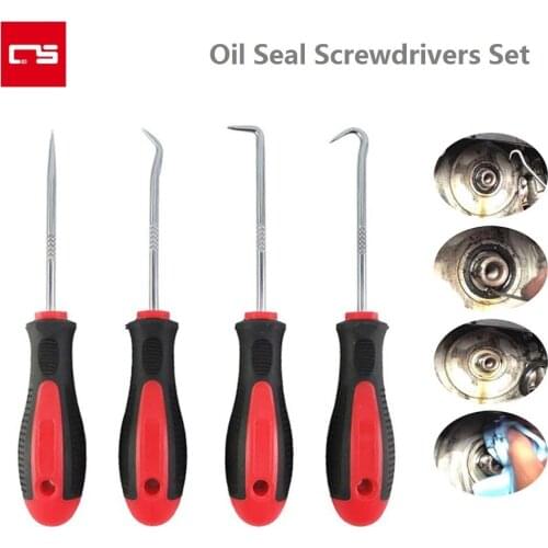 Oil Seal Screwdriver Precision Pick and Hook Set O-Ring Seal Gasket Puller Sealing Ring Remover Tool for Car Auto Vehicle Repair