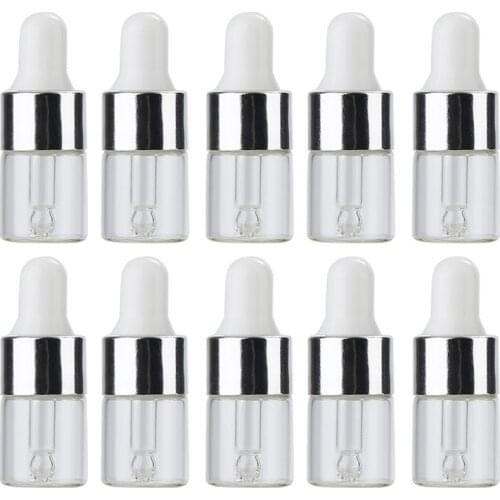 1ml 2ml 3ml Pipet Dropper Vial, Glass Dropper Bottles, Essential Oil bottle, Transparent Glass packing Bottle F20172170