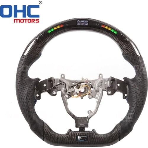 LED Steering Wheel compatible for Lexus CT ES IS GS LS NX RX