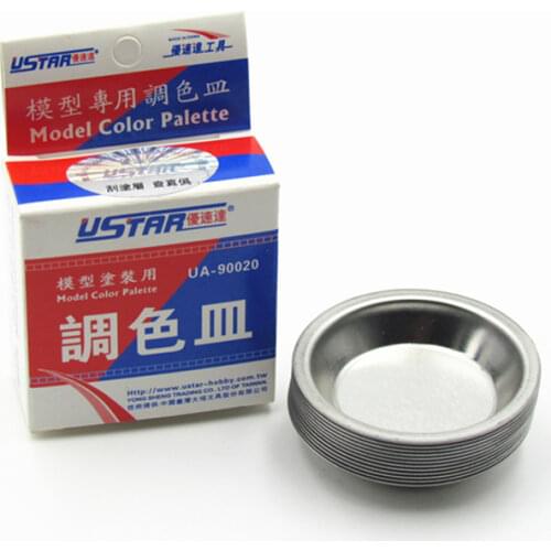 U-STAR UA-90020 Special Paint Trays, Color Palette,High Quality Hobby Tools(12pcs/set)