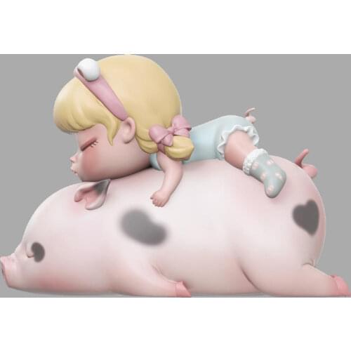 Mystery Box Kemelift White Night Fairy Tales Poppy Pig Series Cute Toys Blind Box Handmade Anime Figure Home Decor Toy Story