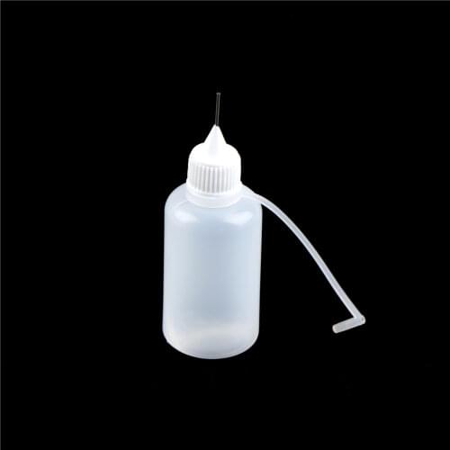 1Pc Handmade 30ML Glue Applicator Plastic Reuse Needle Squeeze Bottle For Paper Quilling DIY Scrapbooking Paper Craft Tool