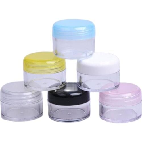 20G plastic jar pot tin for eye shadow /power/cream /essence/moisturizer/skin care cosmetic packing
