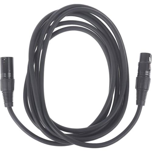 3M XLR Cable Karaoke Microphone Sound Cannon Plug XLR Guitar Cable Extension 1 Pcs