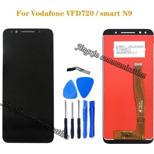5.5' for Vodafone VFD720 Smart N9 LTE ​​LCD display Touch Screen Digitizer Assembly for vfd 720 100% Brand New LCD Repair parts