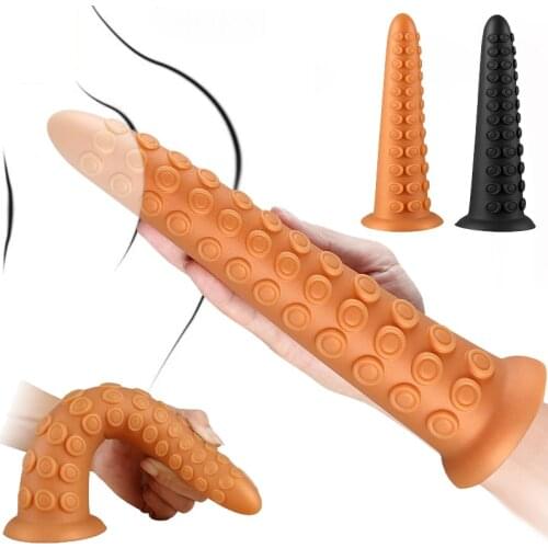 Anal Sex Toy/Plug/Dilator/Dildo Huge Octopus Sucker Butt Plug Tail Intimate Goods For Men Gay Prostate Massage Women Masturbator