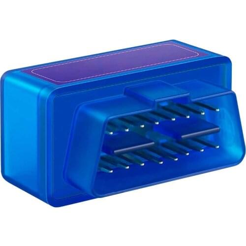 Bluetooth V2.1 Wireless Car Diagnostic Code Reader Scan Tool Fault Reset Adapter+CD for Android Blue