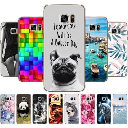For Samsung S6 G920 G920F G920A Case Silicon Soft TPU Back Phone Cover For Samsung Galaxy S6 edge G925F G925I G925A G925T Coque