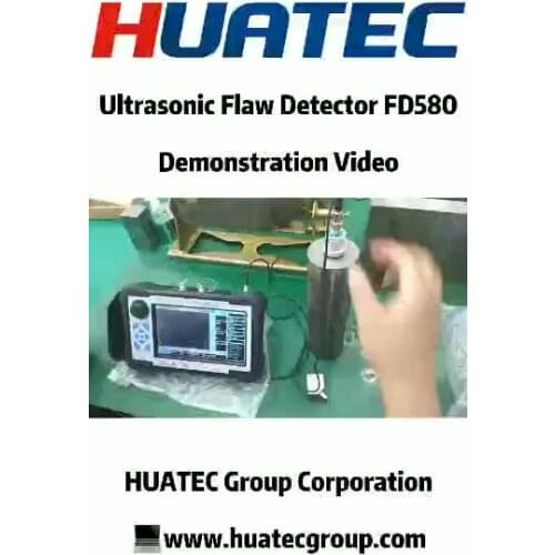 FD580 Digital Ultrasonic Flaw Detector in industrial Metal Detectors