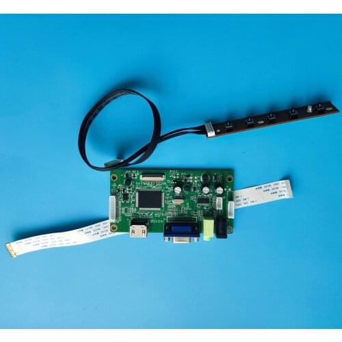 For N140BGE-E43 1366X768 Controller board SCREEN display monitor LCD EDP KIT VGA DIY DRIVER 30Pin 14"