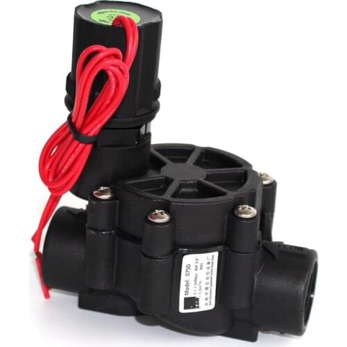 3/4inch/1inch BSPT 24V AC Electric Plastic Solenoid Valve