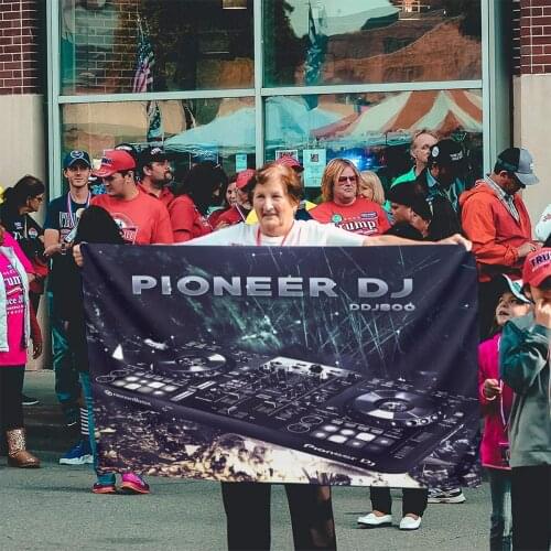 Pioneer Dj Pro 1618 Flag Banner Home Outdoor Gift Party Kazakhstan Mozambique Irish