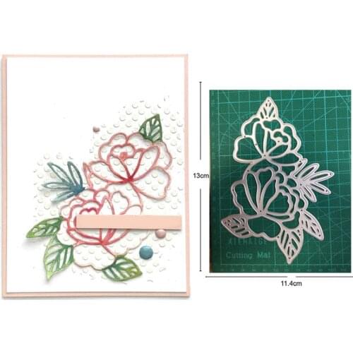 Metal Cutting Dies die cut Flower Leaf Corder Decoration DIY Scrapbooking dies Paper Craft Knife Mould Blade Punch Stencils dies