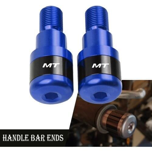 Motorcycles Handlebar Grips Plug Slider Handle Bar Ends For YAMAHA MT07 MT09 MT10 MT 07 09 10 TRACER 900 GT FZ09 FJ09 FZ07 FZ10