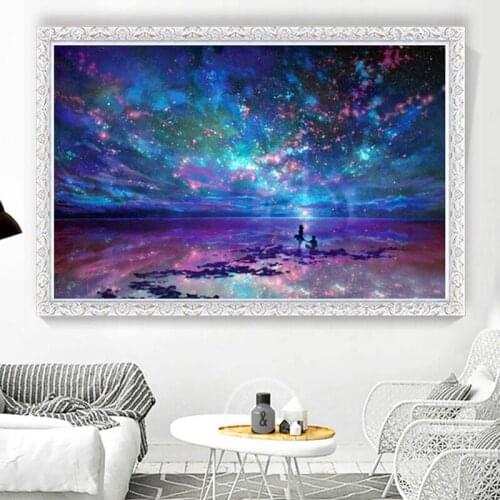 DIY Diamond Painting Painted Cartoon Animals Mosaic Embroidery Animal Cross stitch Embroidery Crafts Decoration Full diamond