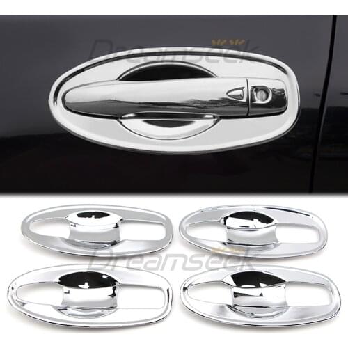 Door Handle Bowl Cavity Cover for Nissan Rogue X-Trail T32 2014 2015 2016 Chrome Trim
