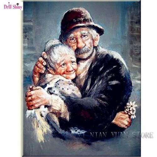 NEW Diamond Embroidery couple 5D DIY Round Diamond Painting Color painting Diamond Painting Rhinestone Cross Stitch Decoration