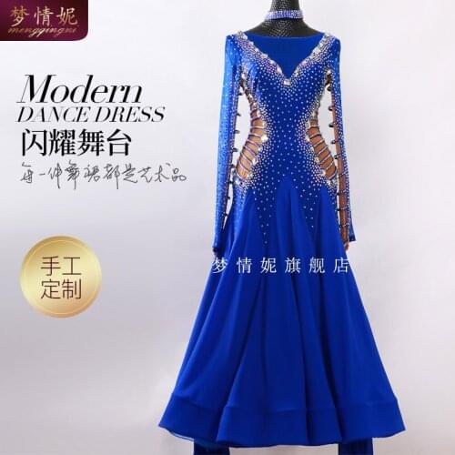Customize New ballroom dance dress standard ballroom waltz dresses ballroom dance competition dresses custom made M189