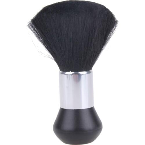 Professional Neck Face Duster Brushes Soft Black Barber Hair Clean Hairbrush Salon Cutting Hairdressing Styling Men Makeup Tool