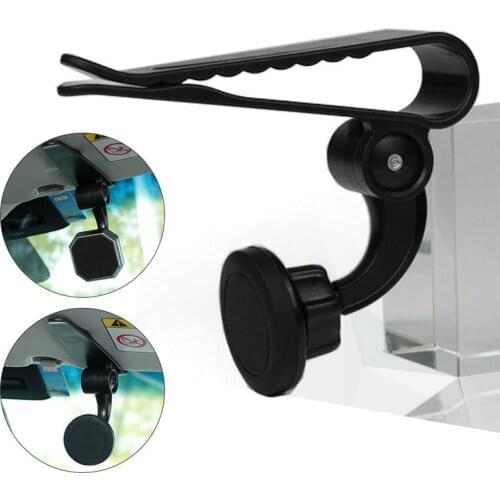 Professional Universal Multifunctional Car Navigation Phone Holder Sun Visor Strong Magnetic Phone HolderABS newcomer