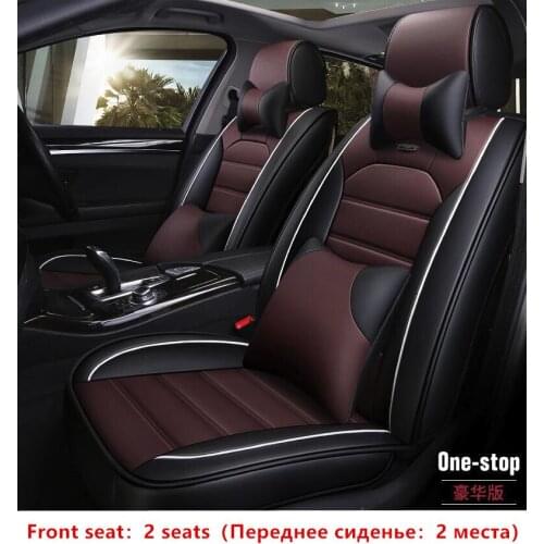 Special Leather car seat covers for vw golf 4 5 6 VOLKSWAGEN polo sedan 6r 9n passat b5 b6 b7 arteon car accessories