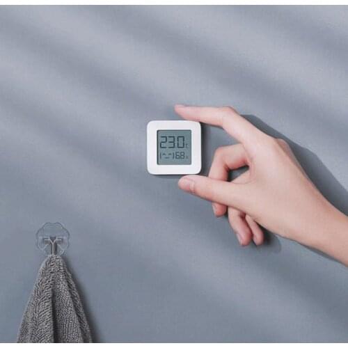 For XIAOMI Bluetooth Thermometer 2 Wireless Smart Electric Digital Hygrometer Thermometer Humidity Sensor Home Station Clocks