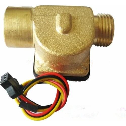 Water heaters flow sensor meter indicator Interface Hall Flowmeter for Drinking fountains DN15 G1/2 0.3-10L/min 1.5MPa DC3-24V