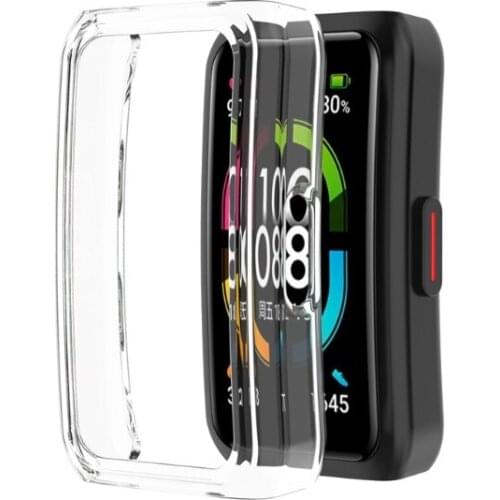 Smart Watch PC Hard Shell Cover Protection For -Huawei Honor Band 6 Watch Screen Protector Case