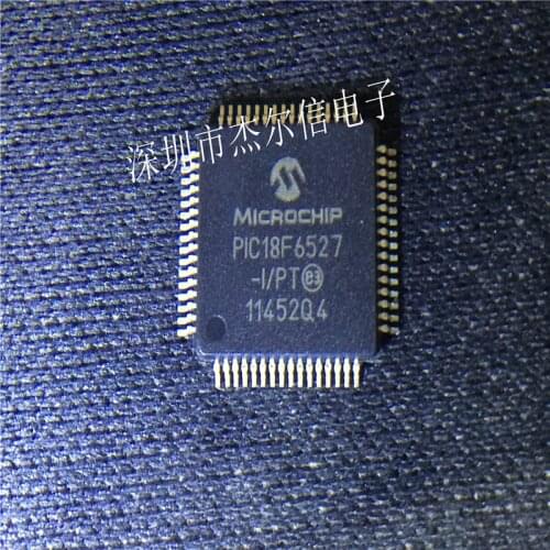 100% New&original PIC18F6527-I/PT PIC18F6527 TQFP-64 In Stock