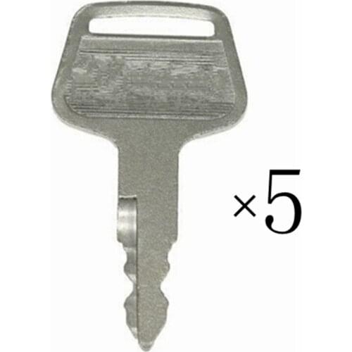 5 Ignition Starter key For KATO Excavator Heavy Construction Equipment KV02 HD