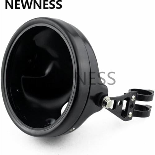7 Inch 7" Bikes LED Headlight Housing Universal Motorcycle Headlight Mounting Bracket Adjustable Headlight Shell Lighthouse