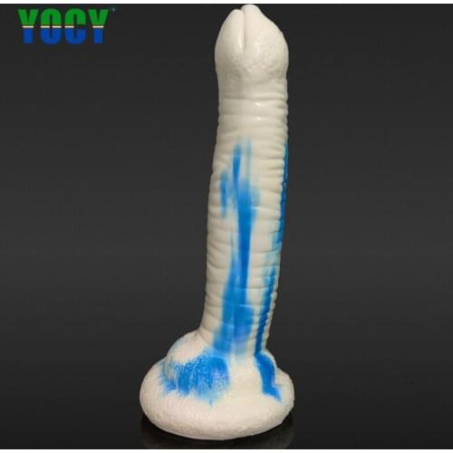YOCY Women Anal Toys Silicone Animal Realistic Dildos Snake Butt Anal Plug Sex Products Erotic Vaginal Massager Gay Sex Shop