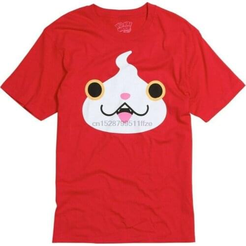 Anime Yo Kai Yokai Watch Jibanyan Face T Shirt Red Nwt 100 Authentic