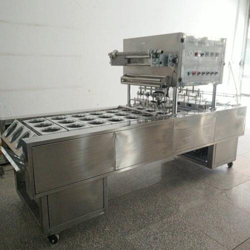 BG60 automatic plastic cup filling and sealing machine Drink Coffee packaging machine Milk tea cup sealing machine Tray sealing
