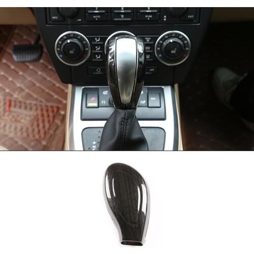 ABS Car Styling for Land Rover Freelander 2 2007-2015 Car Gear Shift Head Cover Stickers Car Interior Accessories 2 pcs