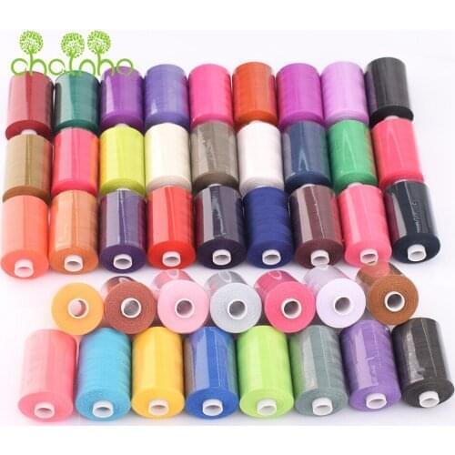 Chainho,42 Spools / Box,High Quality,Multi Color Polyester Thread For Sewing & Quilting,Suitable For Needlework & Machine