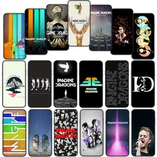 Night Music Imagine Dragons Soft Cover Case for Xiaomi Mi Note 10 Ultra A1 A2 Lite A3 Pro Max Pocophone F1