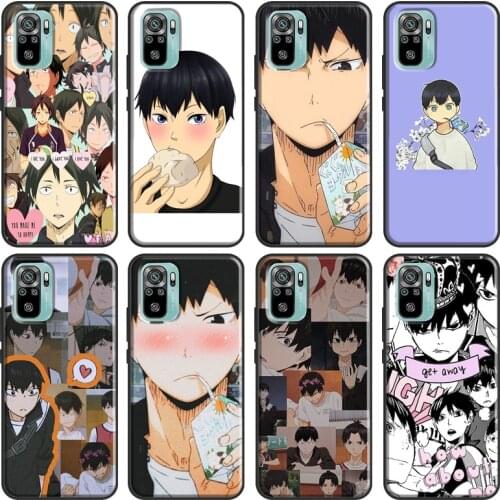 Kageyama Tobio Collage Haikyuu Case For Xiaomi Redmi Note 10 9 8 Pro 9S 8T Soft Cover For Redmi 9 9A 9C 9T 8A K40 Funda