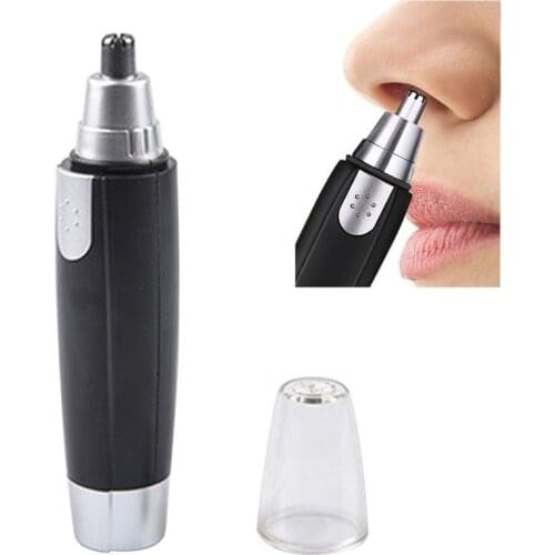 Electric Nose Ear Hair Trimmer Painless Facial Eyebrow Hair Removal Shaver Clipper Man Woman Clean Trimer Razor Remover Kit