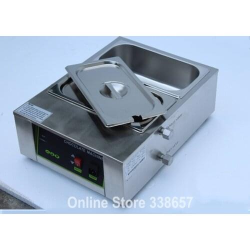 Commercial chocolate melting machine warmer melter processing equipment machinery 2 tanks