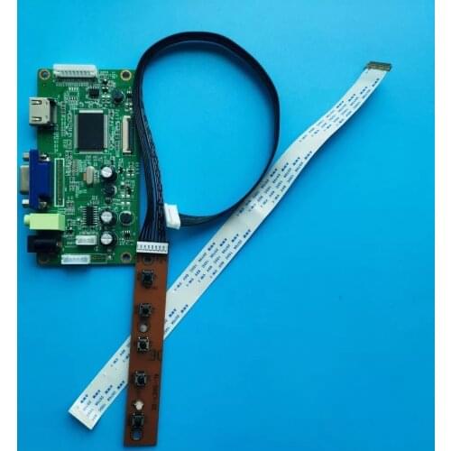 Kit For N156BGE-E41/E42/E11/E21 notebook LCD screen EDP 1366*768 30pins WLED 15.6" VGA display controller driver board DIY